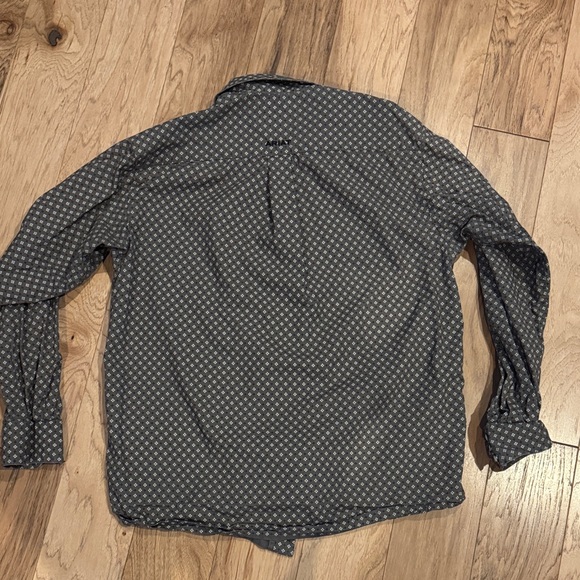 Ariat Charcoal Patterned Shirt - Picture 4 of 4